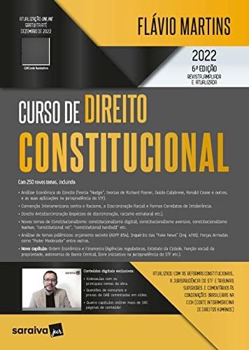 Libro Curso De Direito Constitucional 06ed 22 De Martins Fla
