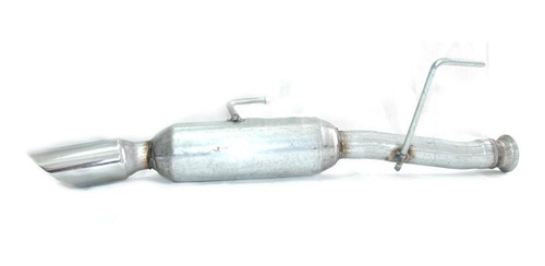 Imagem 4 de 4 de Abafador Esportivo Traseiro Peugeot 206 207 + Coxim