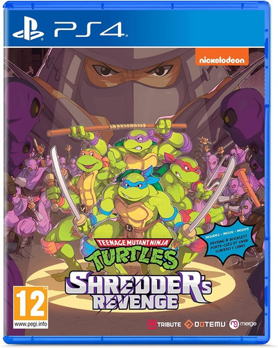 Teenage Mutant Ninja Turtles Shredder's Revenge Eu Vers. Ps4