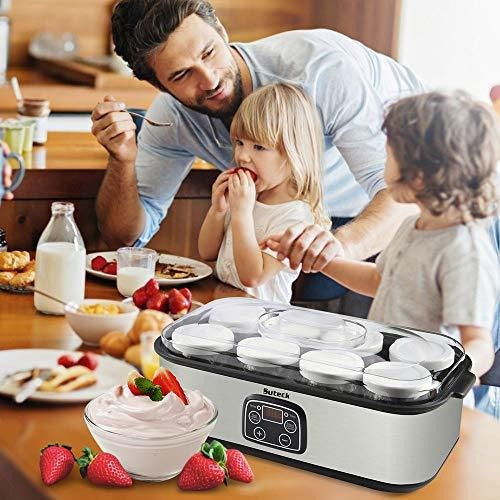 Maker Maquina Yogurtera Digital Automatica 8 Tarro 48