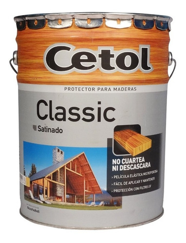 Cetol Impregnante Satinado 20 Litros Cristal Natural Nogal 