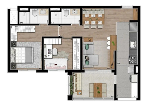 Imagem 13 de 18 de Apartamento À Venda No Bairro Vila Mariana - São Paulo/sp - O-4120-11078