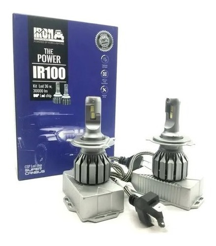 Kit Cree Led Ir100 Canbus Csp H4 Alta Y Baja Alta Gama