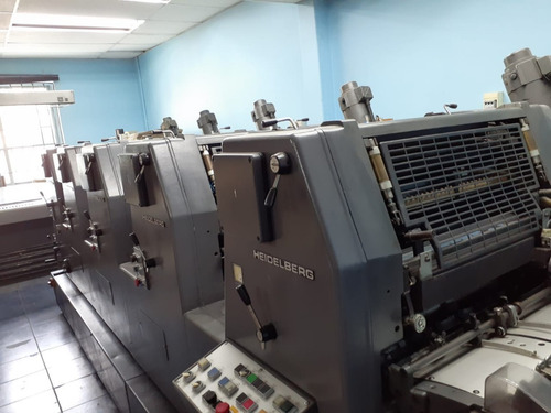 Maquina Offset Heidelberg Gto 52 5 Colores Al Color