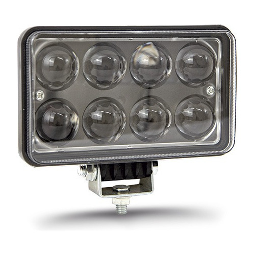 Farol Auxiliar Led 15x9cm Extra Longo Alcance Retangular