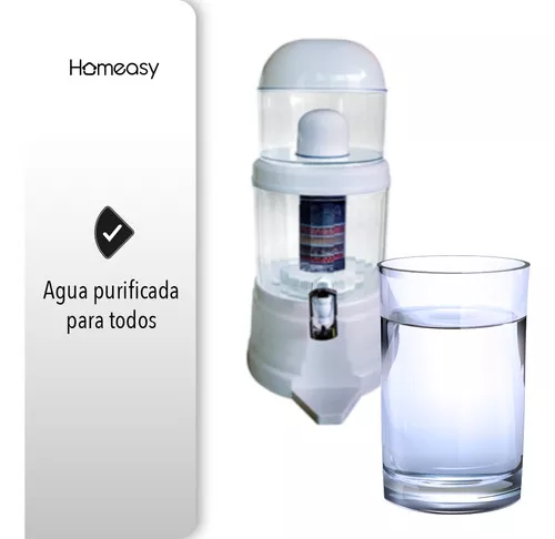  Purificador de agua magnético - Filtro de agua de piedras -  Mini purificador de agua de magnetización grifo de cocina baño filtro de  agua - blanco (filtro de agua de magnetización) 