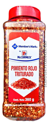 Pimiento Rojo Triturado Member's Mark By Mccormick 360 Grs