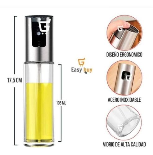 Rociador Aceite Spray Aceto Pulverizador Mi.tiendabazar