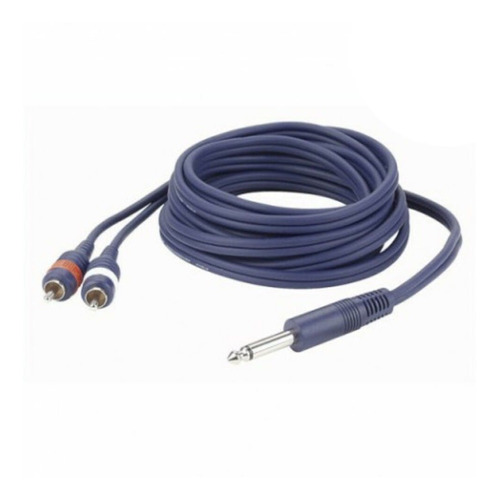 Cable Audio 6.3mm St A 2rca M. 1.5mts D