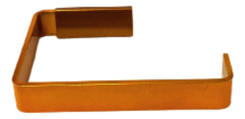 Papeleira Porta Papel Higiênico Quadrado Cor Dourado Luxo