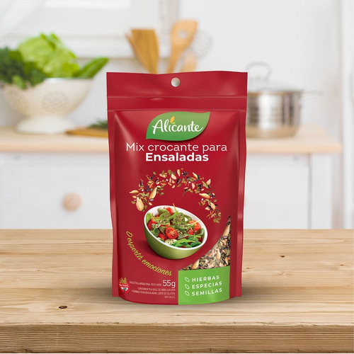 Alicante Mix Crocante Para Ensaladas X 55 Gr