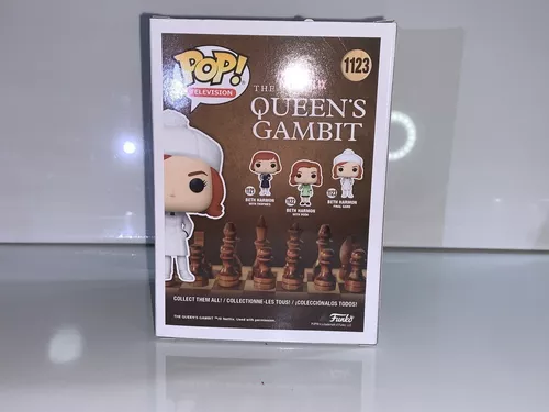 Funko Pop Series TV Gambito de Dama Queens Gambit Beth Harmon con Torre