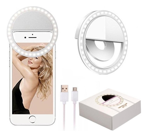 Ring Light Led - Anel De Luz Para Selfie - P/ Fotos E Videos Cor Sortido