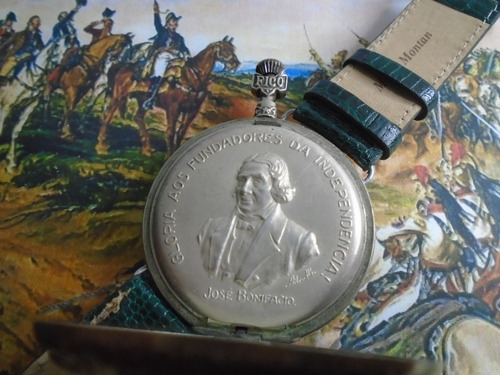 Relógio Antigo Comemorativo 100 Anos Independencia Brasil