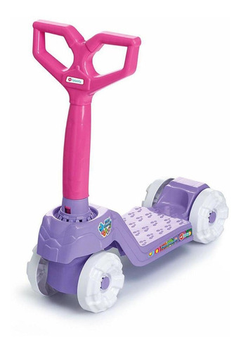 Imagem 1 de 3 de Brinquedo Patinete Infantil Mini Scooty Roxo Calesita 0917