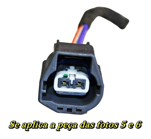 Chicote Plug Máquina Vidro Elétrico Diant Dir Ford Ka 14-20