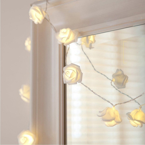 Instalación Led Rosas Baterías