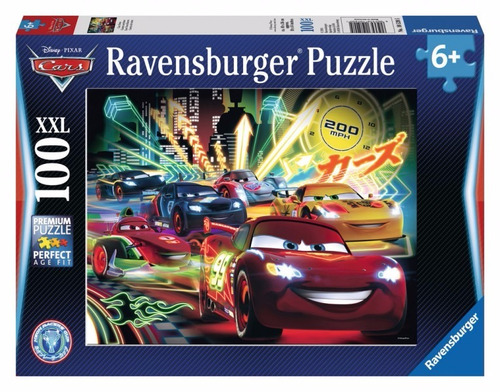 Rompecabezas Ravensburger 100 Piezas Xxl Cars Disney 10520