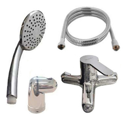 Imagen 3 de 7 de Grifería Monocomando Lavatorio+ Bidet + Ducha Externa Mozart