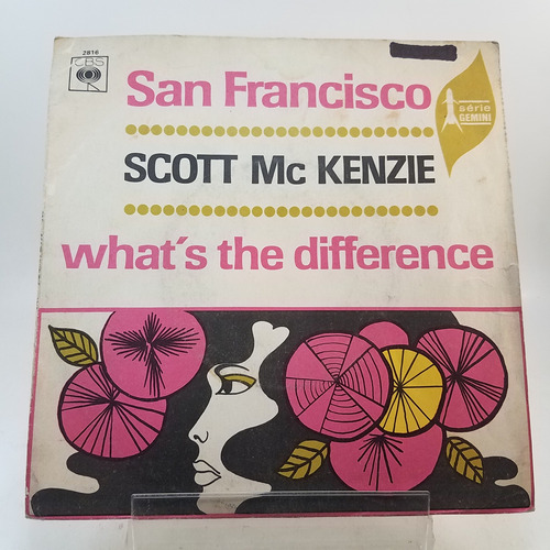 Scott Mckenzie - San Francisco - Vinilo Simple Francia - Mb