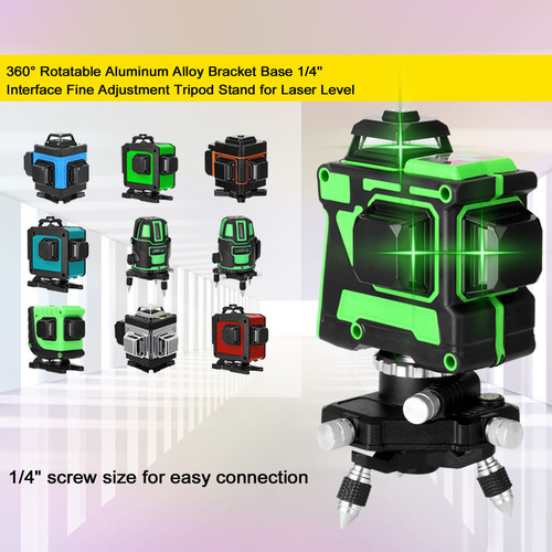 12-line Level Accessory TriPod Base 360 Degree Rotation