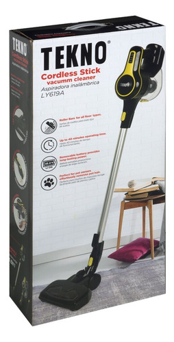 Aspiradora Tekno Recargable 1.2l