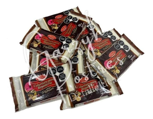 Cobertura De Chocolate Lussel Barra Calidad Premium 1kg