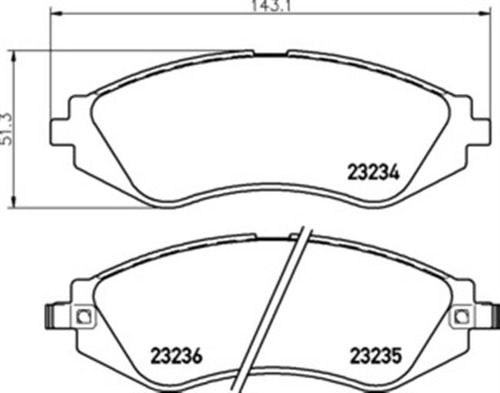 Balatas Delanteras Pagid Para Pontiac G3 Hatch Back 09 2008