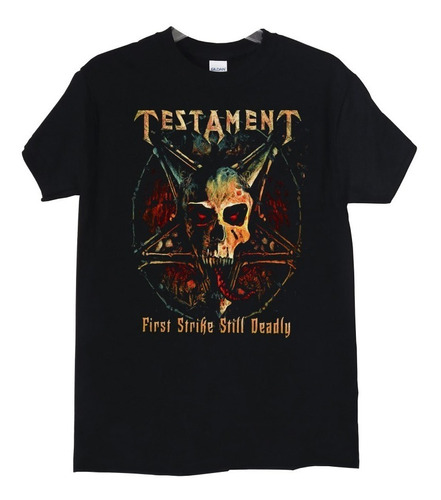 Polera Testamente First Strike Still Deadl Metal Abominatron