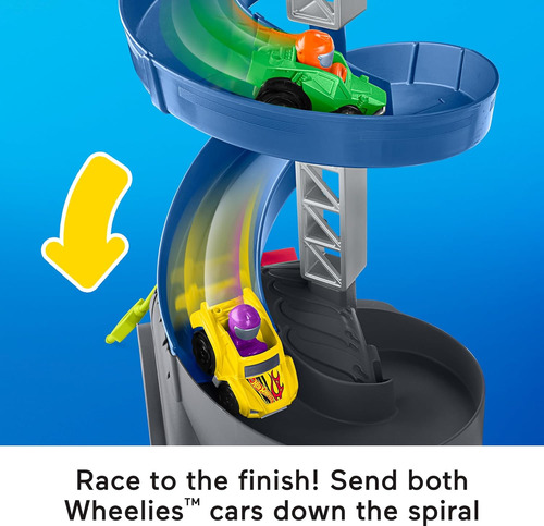 Fisher-price Little People - Juego De Pista De Carreras Con