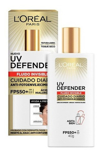 L`orèal Uv Defender Cuidado Diario Fps 50+ - Jsaúl