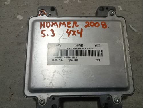 Computadora De Motor Hummer H3 2008 5.3 4x4 