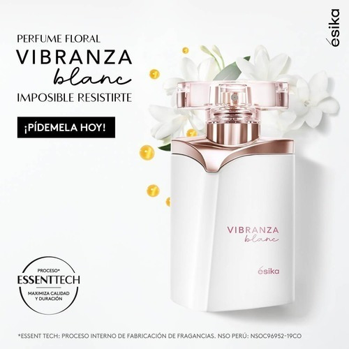 Perfume Vibranza Blanc Esika Fragancia Dama / Mujer