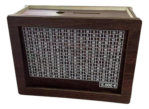 R0x Para Caja De Madera For Ahorrar Dinero, Caja De Ahorro