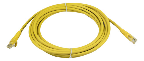 Linkmade 5mt Cat6 Amarillo Lszh Cable Patch Inyectado Multif