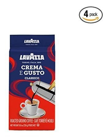 Lavazza Crema E Gusto Mezcla De Café Molido, Café Espresso O