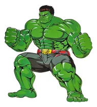 Comprar Parche Vinilo Hulk Para Pegar Con Calor Plancha