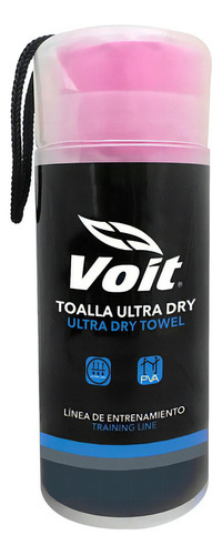 Toalla De Natación Voit Ultra Dry Mediana Color Rosa
