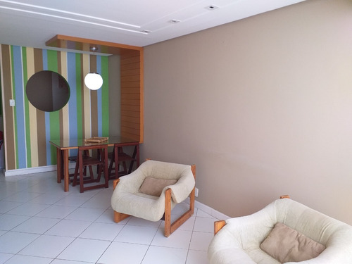 Imagem 6 de 14 de Apartamento 1/4 Semi Mobiliado Praia Vilas Lauro De Freitas
