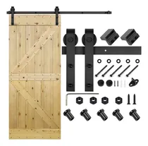 Comprar Kit Riel Corredera Granero 2mt Para Colgar 1 Puerta