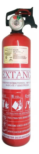 Extintor P1 ABC Automotivo 1kg Universal Extang