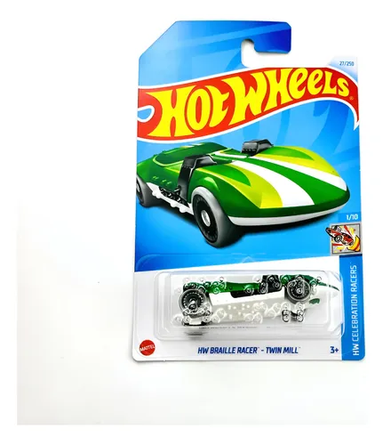 M* Hot Wheels Braille Racer 24 Hw - Twin Mill Verde /wf | Cuotas