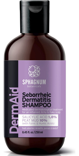 Sphagnum Botanicals Champu Para Dermatitis Seborreica, Acido