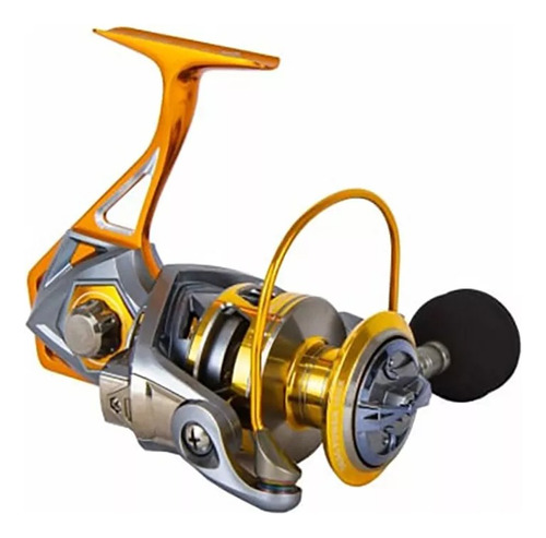 Molinete Metanium Sw Sumax 6000 18kg Drag Cor Cinza/dourado Lado Da Manivela Direito/esquerdo