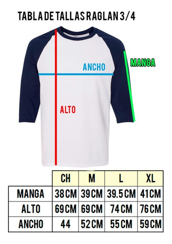 Playera 3/4 Monstruos De Bolsillo Los Indispensables In23