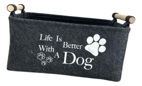 Cesta De Almacenamiento De Juguetes Para Perros, Cesta De