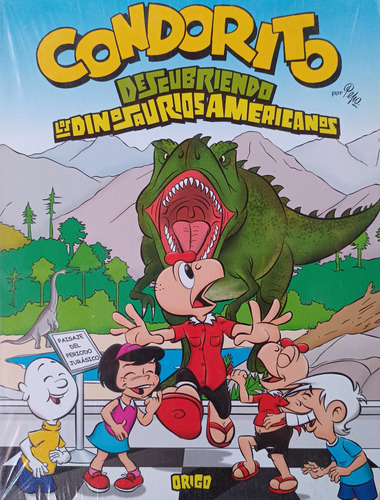 Condorito Descubriendo Los Dinosaurios Americanos.