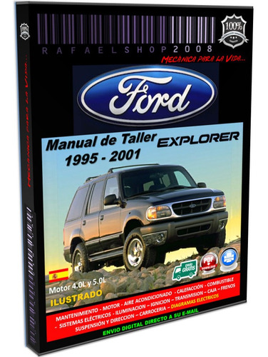 Manual De Taller Y Diagramas Ford Explorer 1995-2001 Español