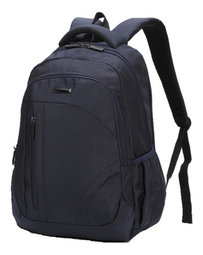 Mochila Urbana Aoking H97068 Color Navy Liso 30L