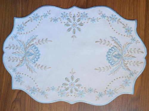 Matriz Bordado Zc2867 Linda Toalha De Mesa Richelie